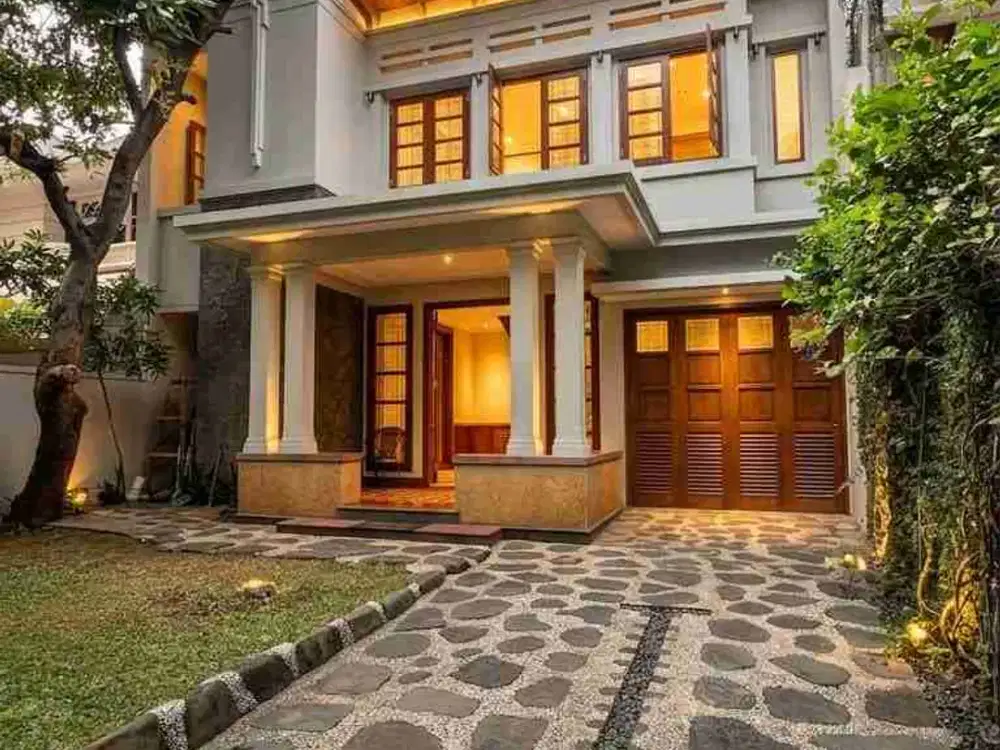Rumah Mewah Classic Modern Di Area Elit Menteng Jakarta Pusat