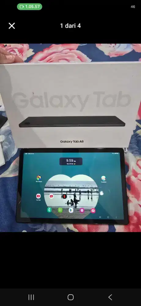 Tab samsung A8 10'5 inci