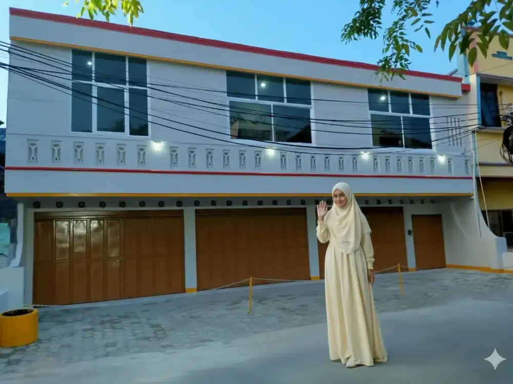 Dijual Cepat/Disewakan 3 Ruko Gandeng di Jl Tulus Harapan Semarang - Ideal untuk Toserba gudang dan mess karyawan