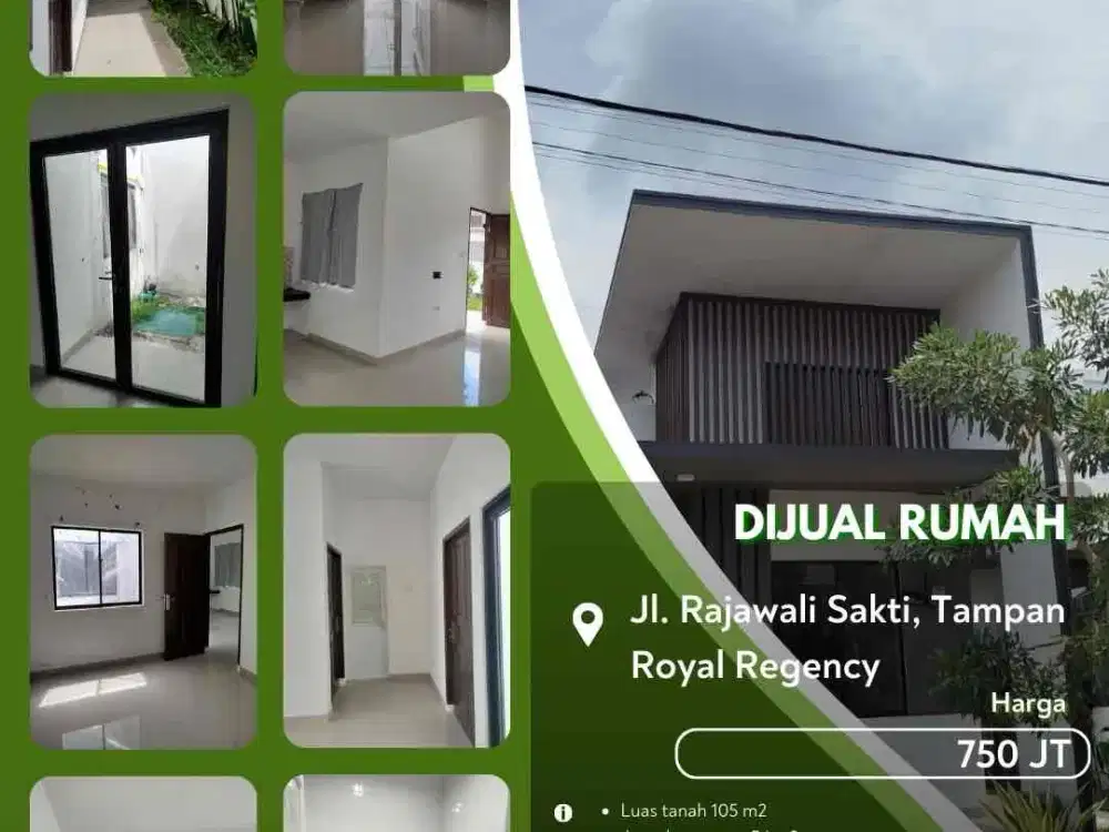 Dijual Rumah Jalan Rajawali Sakti Pekanbaru Kota Siap Huni!