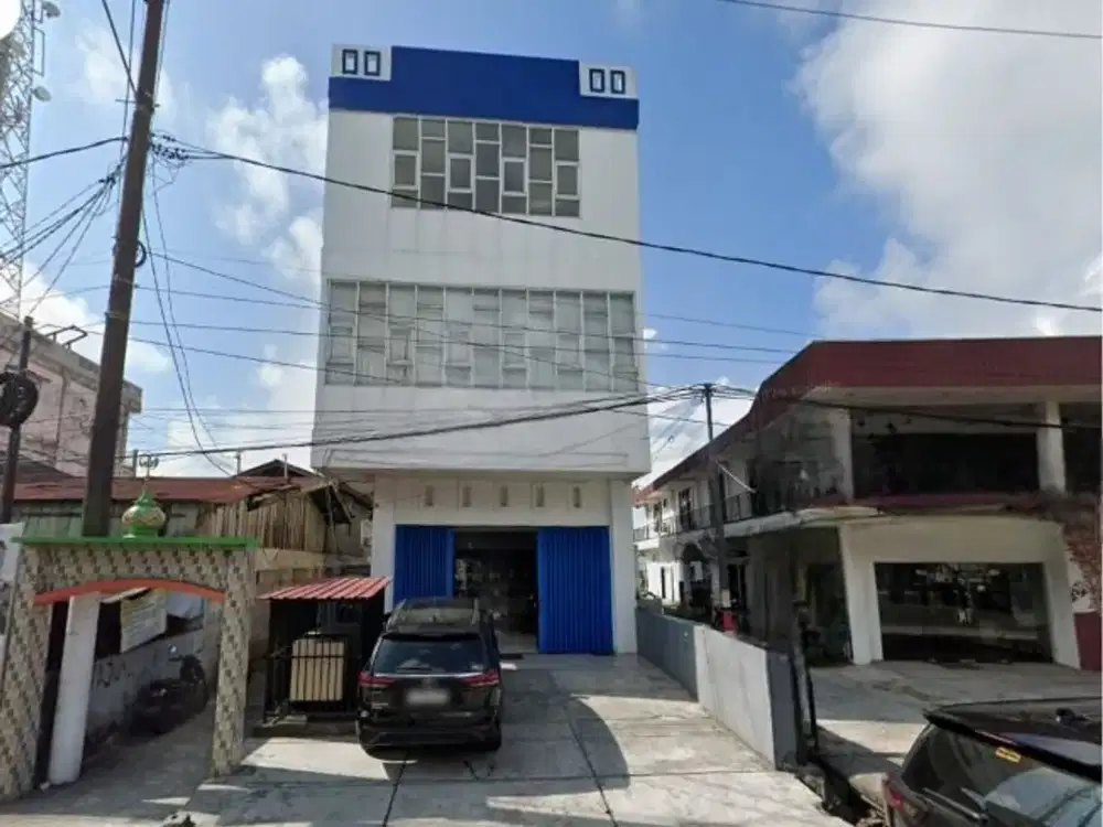 Ruko 3,5 Lantai Pinggir Jl. Sudirman, Lokasi Ramai & Strategis