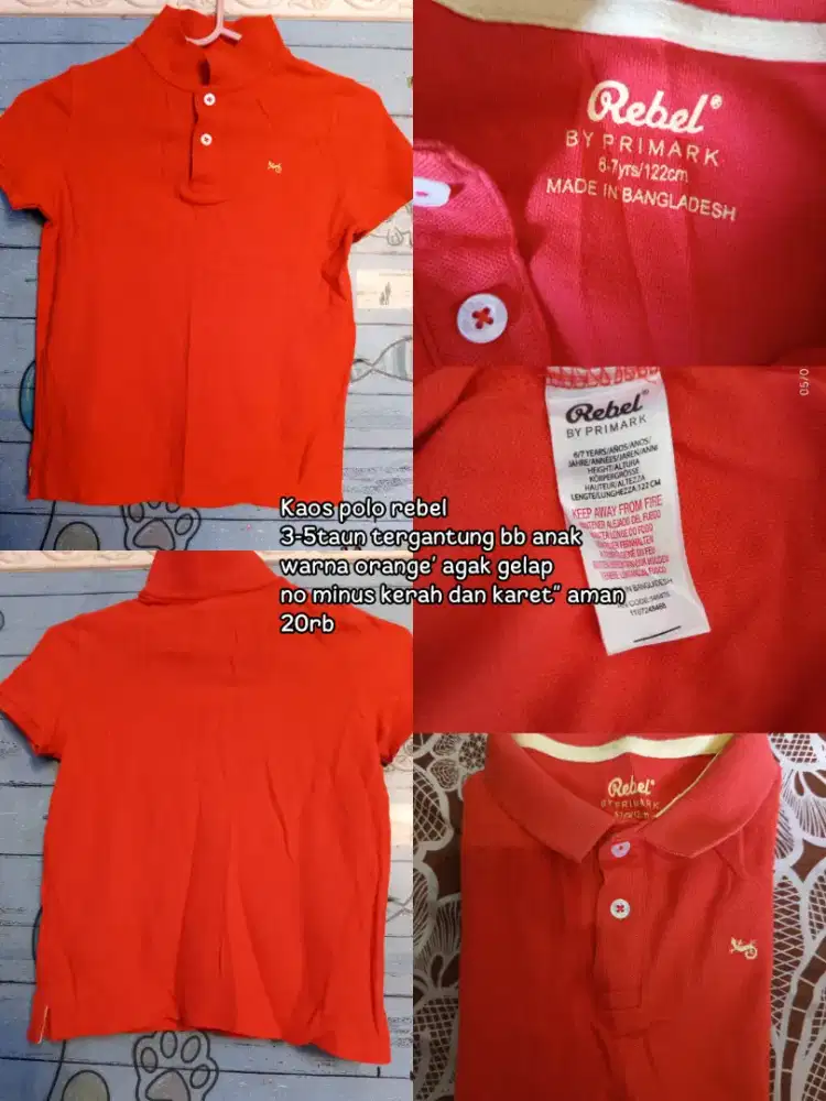 POLO T-SHIRTS ANAK
