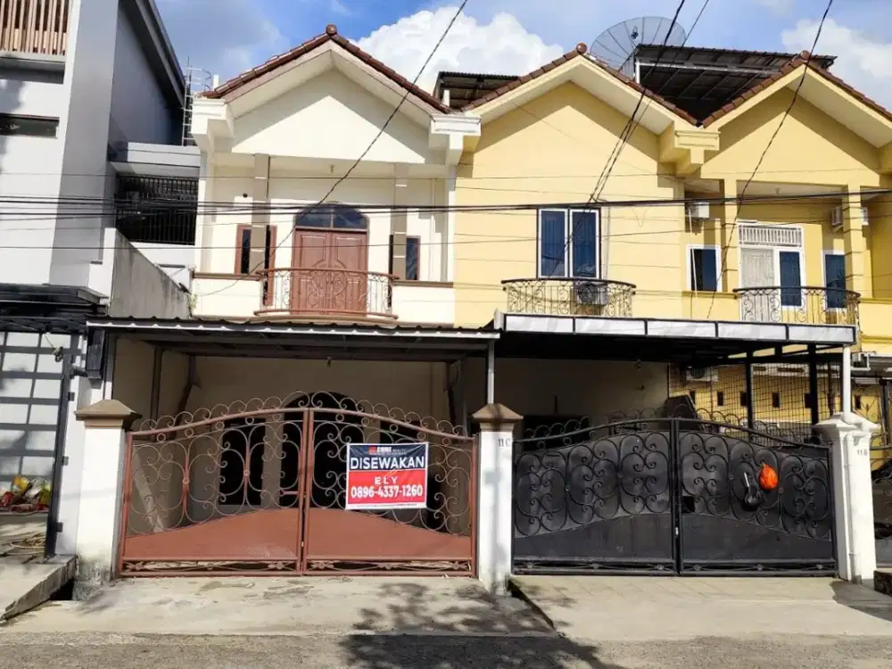 DIJUAL/ SEWA TOWNHOUSE KAWASAN RAJAWALI PALEMBANG – Pusat Kota & Siap Huni