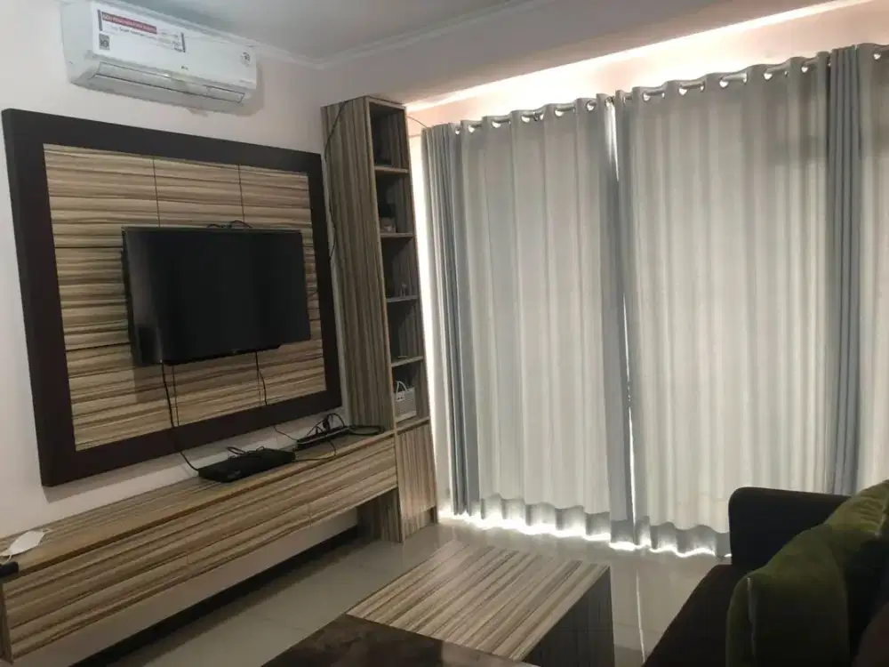 Apartment 2 Kamar Furnish View Gunung Siap Huni di Gateway Pasteur