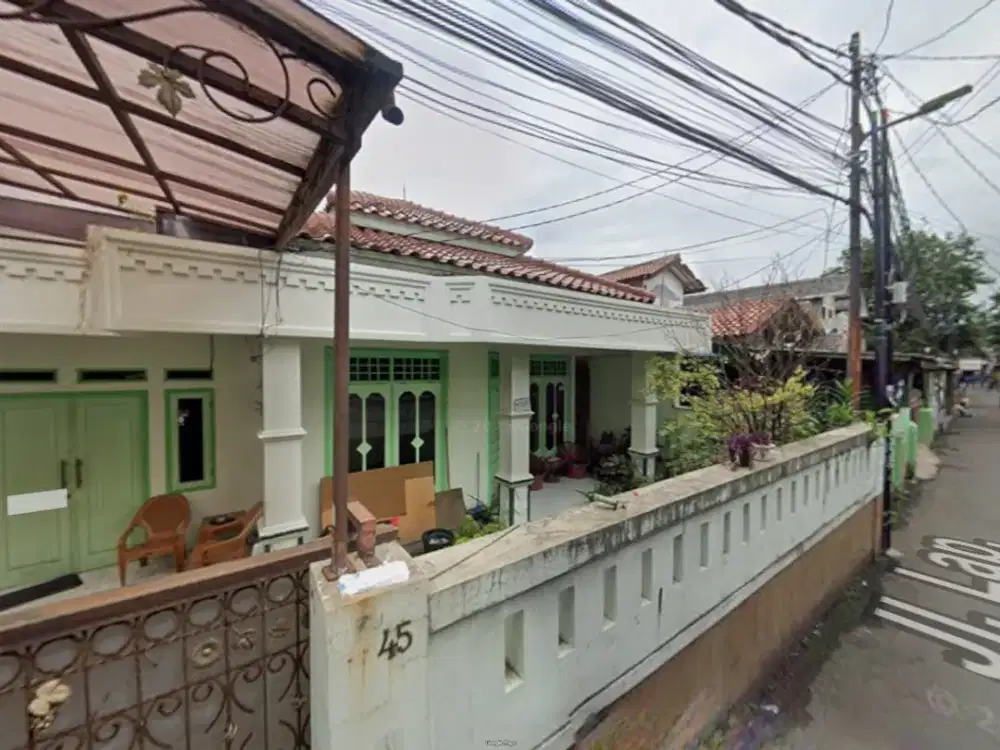 DIJUAL / SEWA RUMAH MODERN MINIMALIS BATU AMPAR KRAMAT JATI JAKARTA TIMUR