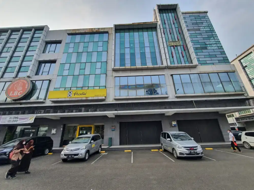 Jual ruko Kota Tangerang hadap jalan raya Tangcity Mall cocok untuk kantor kecantikan skincare klinik kursus