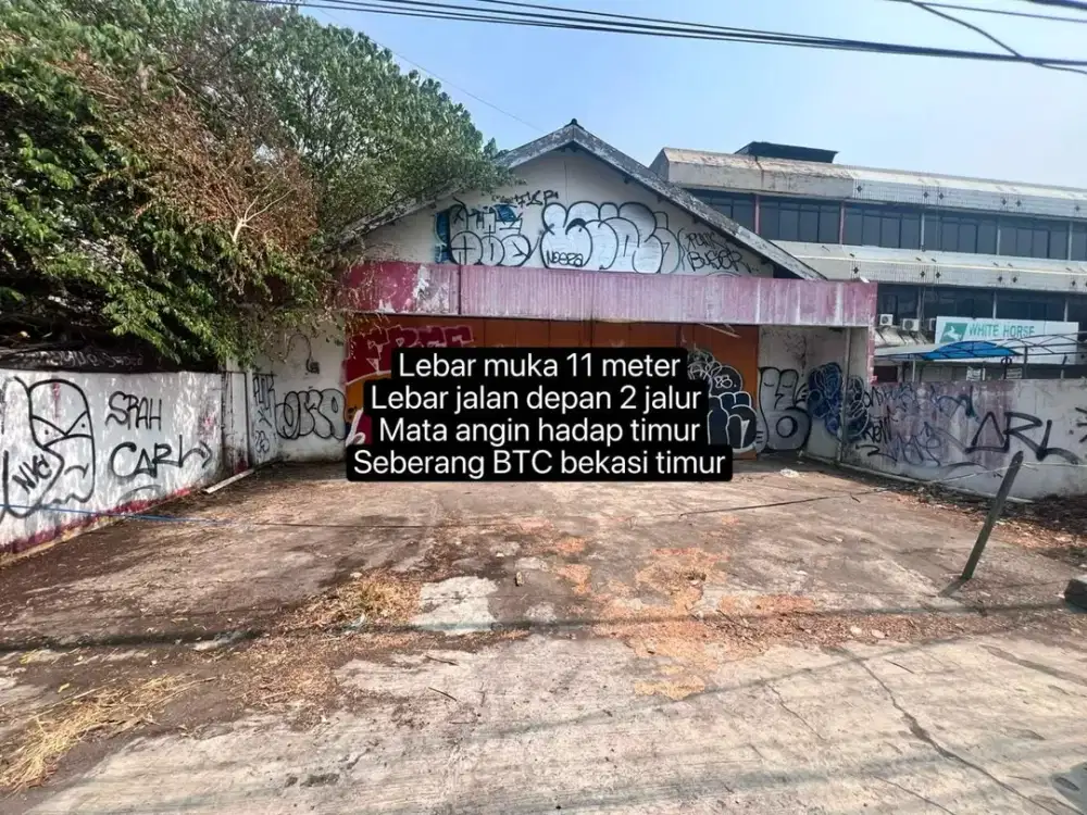 Disewakan dan di jual Cepat Gudang di Jl. Hm Joyomartono Bekasi Timur