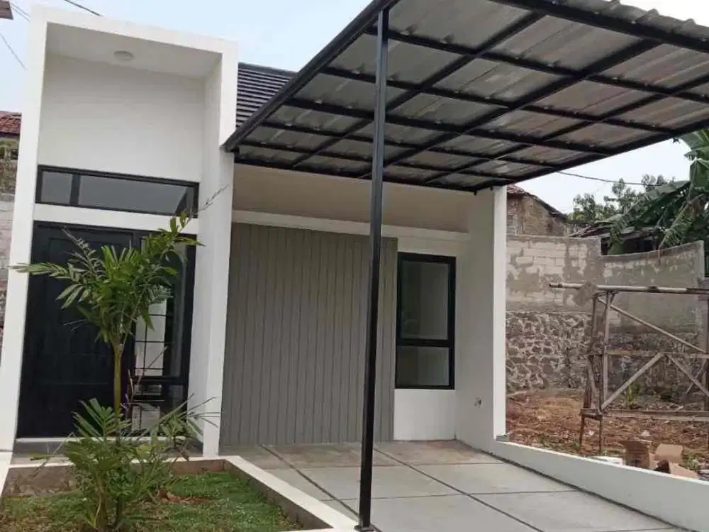 Rumah cluster 1 lantai dengan akses bagus di tengah daerah pamulang, kota tangerang selatan