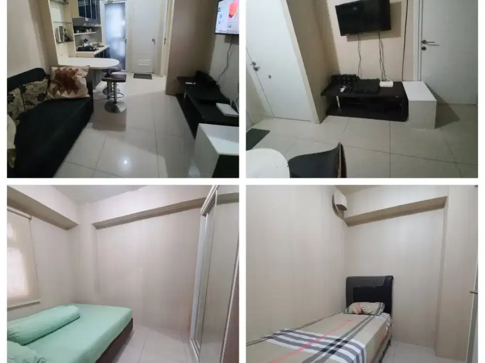 Green Pramuka City Tower Chrysant Full Furnish Bagus