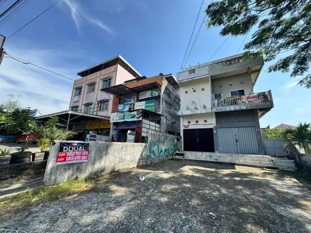 DIJUAL RUKO 2 PINTU JALAN SULTAN MANSYUR BUKIT PALEMBANG