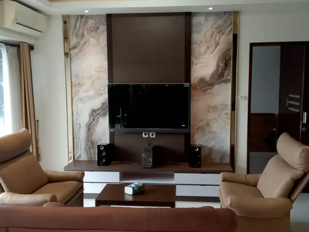 TURUN HARGA DIJUAL atau DISEWAKAN APARTEMEN 2 UNIT JADI SATU PUNCAK BUKIT GOLF FULL FURNISHED