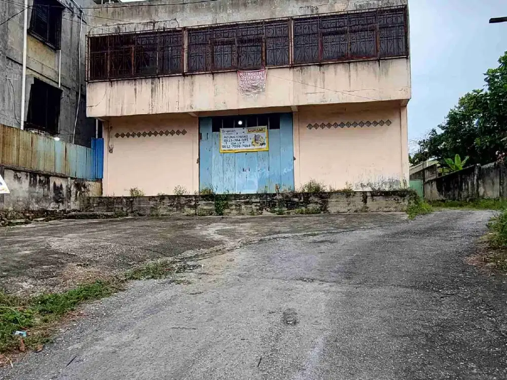 Gudang Siap Pakai 513m2 Tengah Kota Dekat Pelabuhan