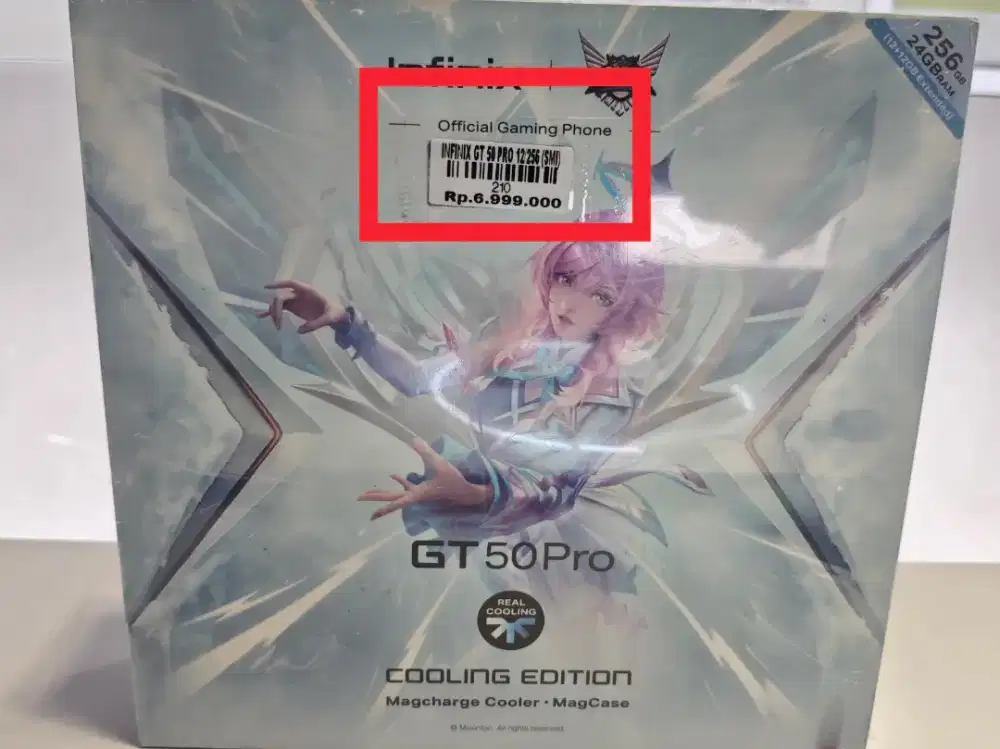 INFINIX GT 50 PRO 5G RAM 12+12/256GB ATLANTIS DAHSYAT