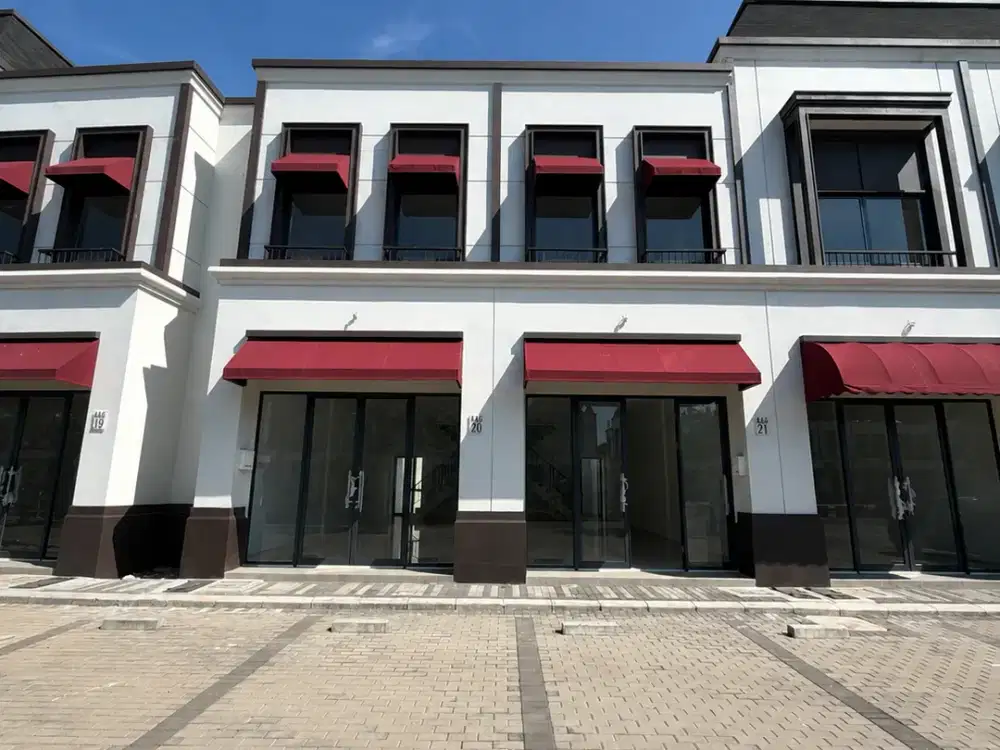 (GT) DIJUAL/DISEWAKAN RUKO GANDENG, UNIT BARU RUKO LA VALLE, CITRA GARDEN SERPONG