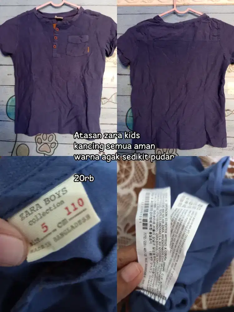 ZARA BOYS 3-5TAHUN