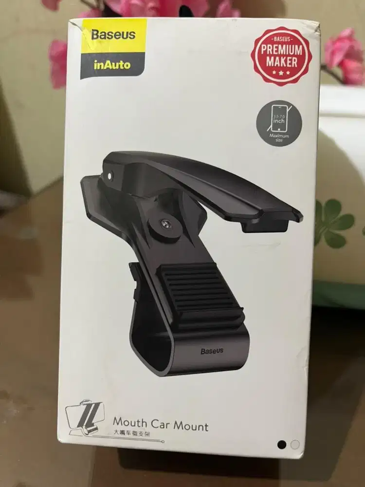 Jual BASEUS Car Dashboard Phone Holder 360 Degree GPS Navigation