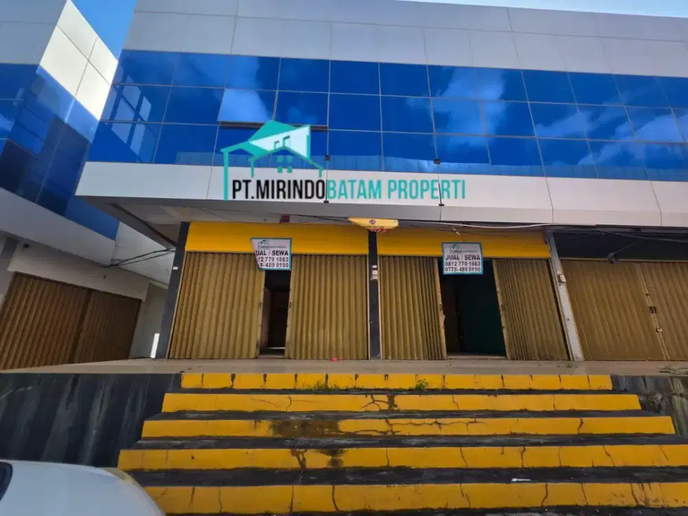 DIJUAL/DISEWAKAN RUKO BOTANIA 2 BATAM CENTRE