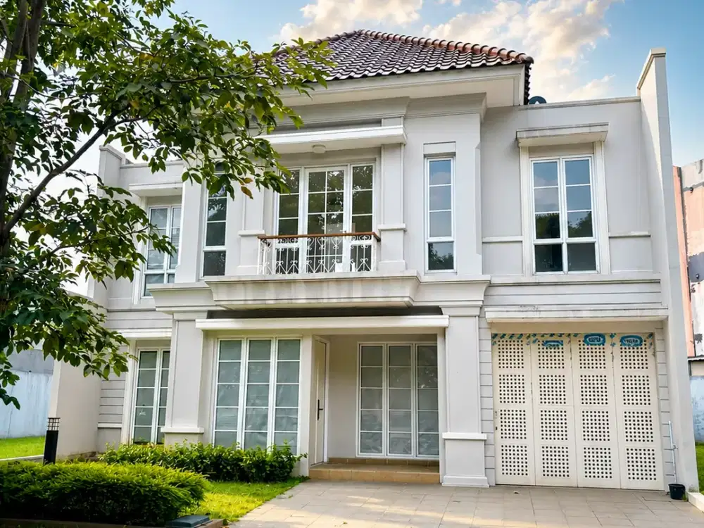 DIJUAL/DISEWA Rumah Cluster Alicante Tipe Granada Lebar 12