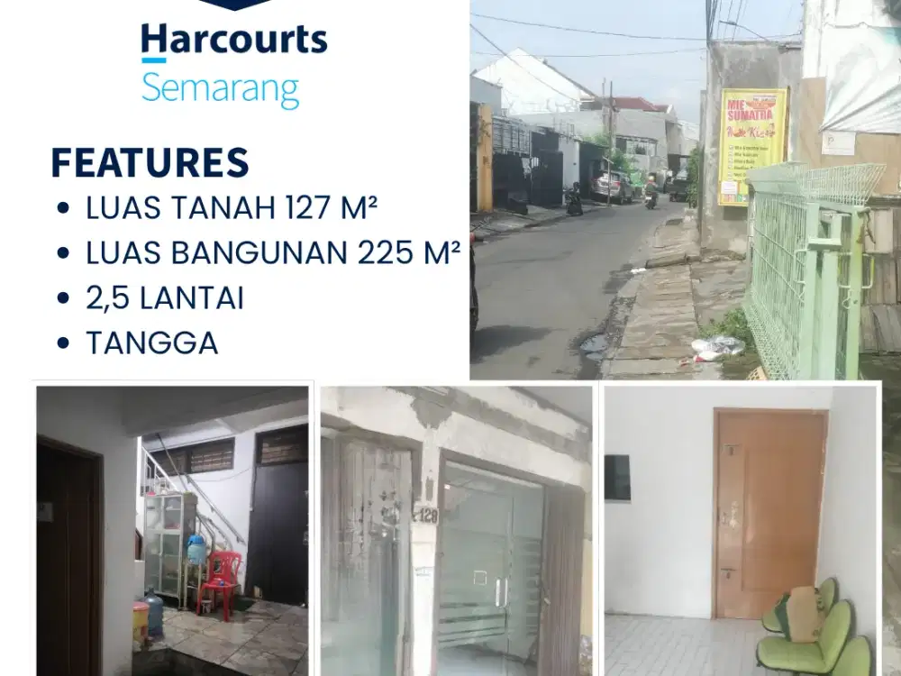 Ruko Komersial Strategis di Pusat Bisnis Semarang Timur – Akses Protokol, Trafik Padat Pemancing Cuan
