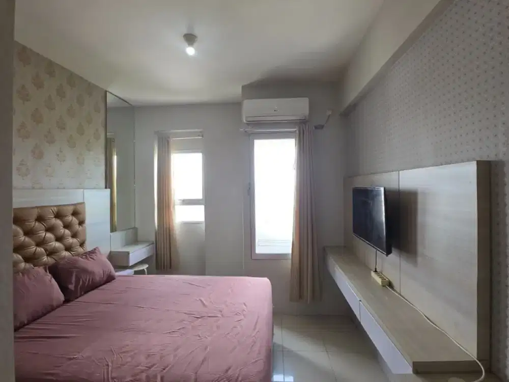 Sale or Rent! Apartemen Puncak Kertajaya, Tower A - Studio, Full Furnish