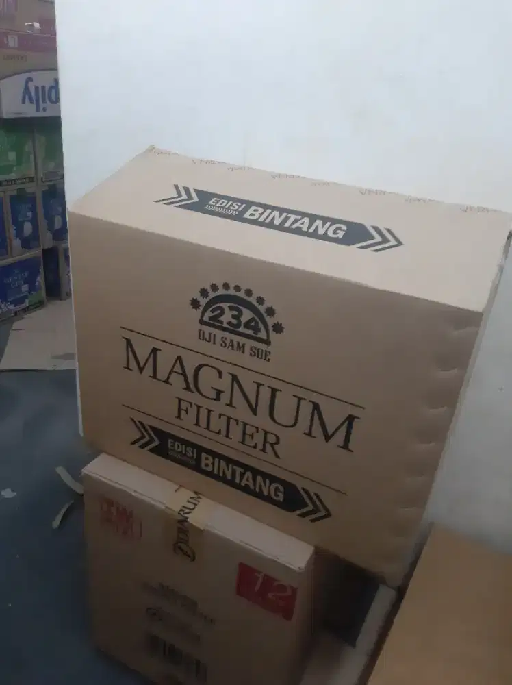 Dus rokok magnum dan jarum coklat