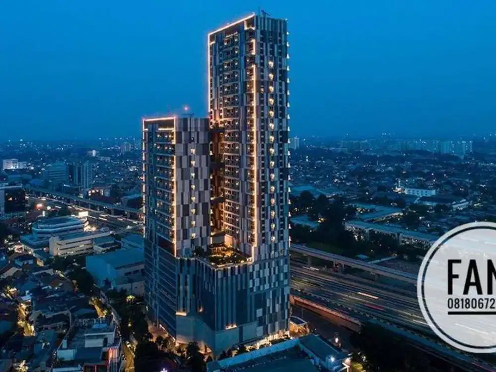 Dijual atau disewakan unit Office di SOHO PANCORAN, No OVERTIME CHARGE
