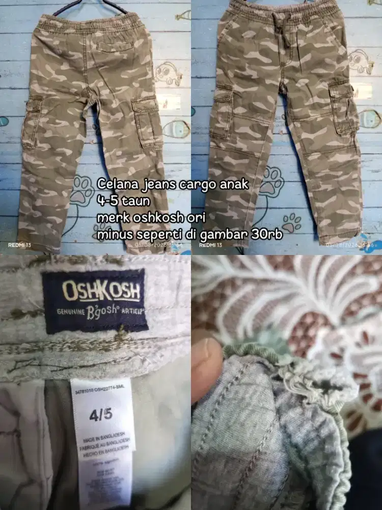 CELANA ANAK OSHKOSH ORI