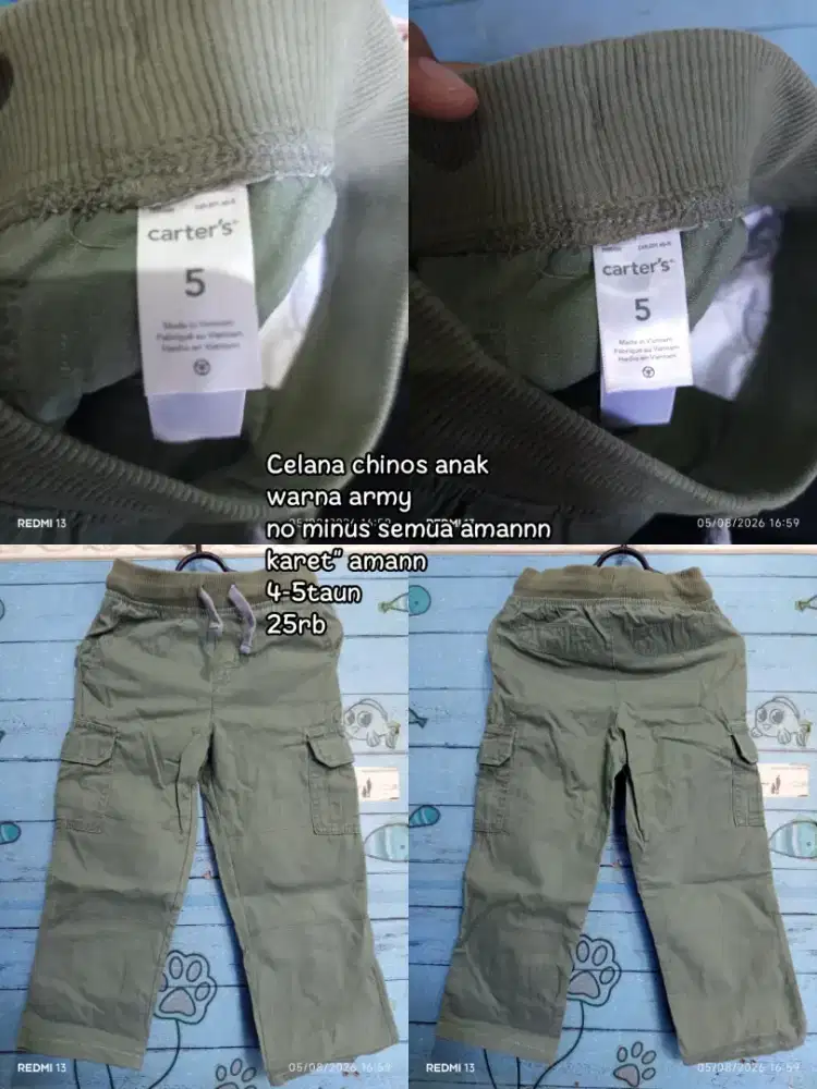 CELANA ANAK CARTERS 5