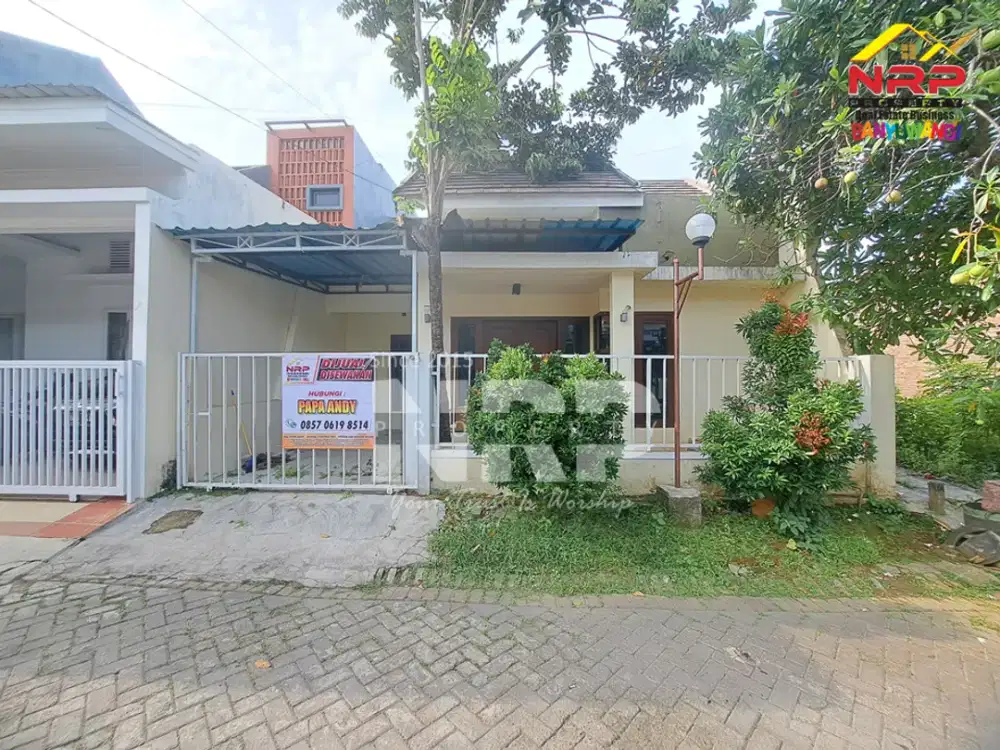 DIJUAL/DISEWAKAN RUMAH MINIMALIS DI TAMANBARU - BANYUWANGI