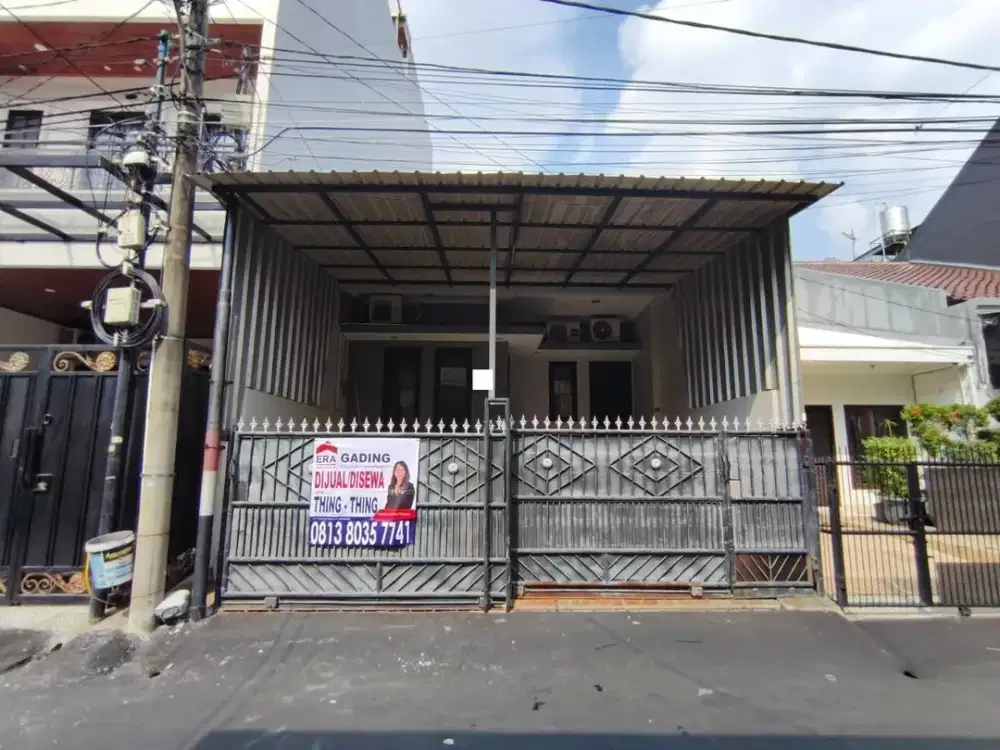 Ss.3065- Murah !! Dijual/Disewa !! Rumah Siap Huni 6x15 di Kelapa Cengkir Hadap Utara