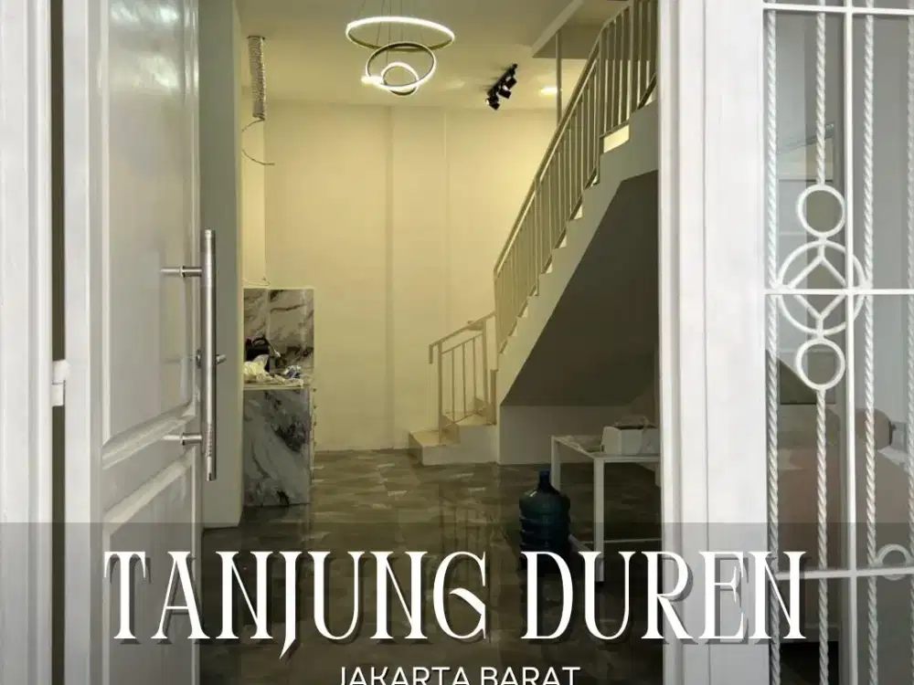 DIJUAL/DISEWA MURAH RUMAH BAGUS SIAP HUNI DI TANJUNG DUREN JAKARTA BARAT