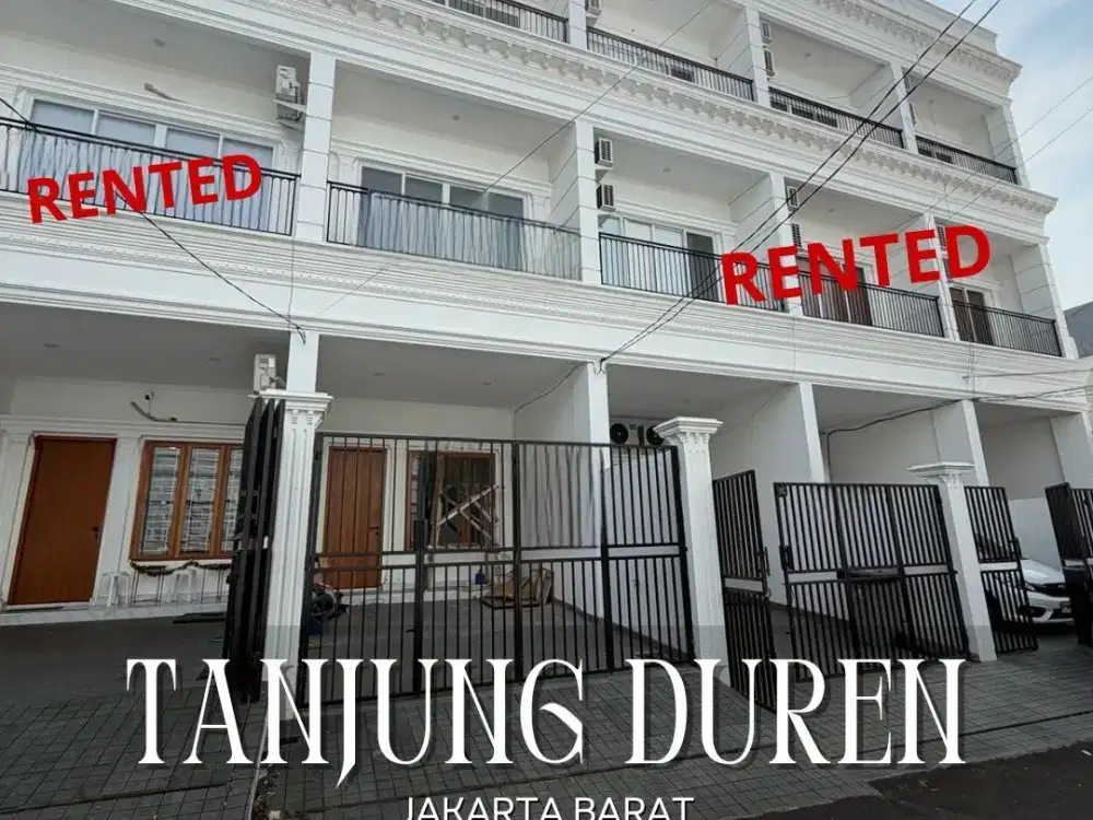 DIJUAL/DISEWA CEPAT RUKO/RUMAH LOKASI STRATEGIS DI TANJUNG DUREN JAKARTA BARAT