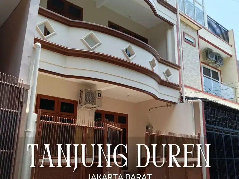 DIJUAL/DISEWA MURAH RUMAH BAGUS SIAP HUNI DI TANJUNG DUREN JAKARTA BARAT