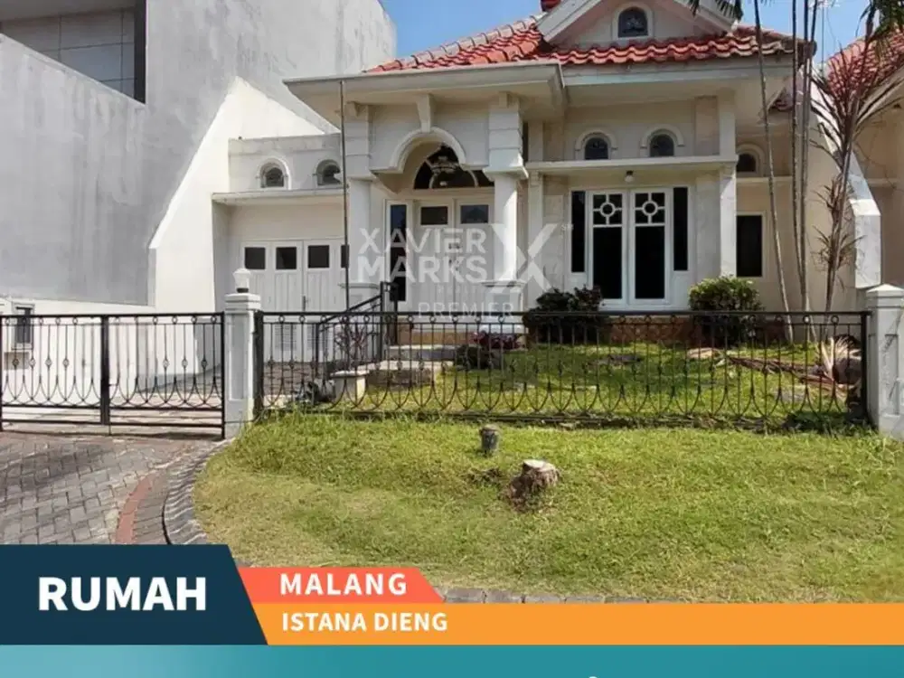 Dijual/Disewakan Rumah Langka Mewah di Istana Dieng Kota Malang