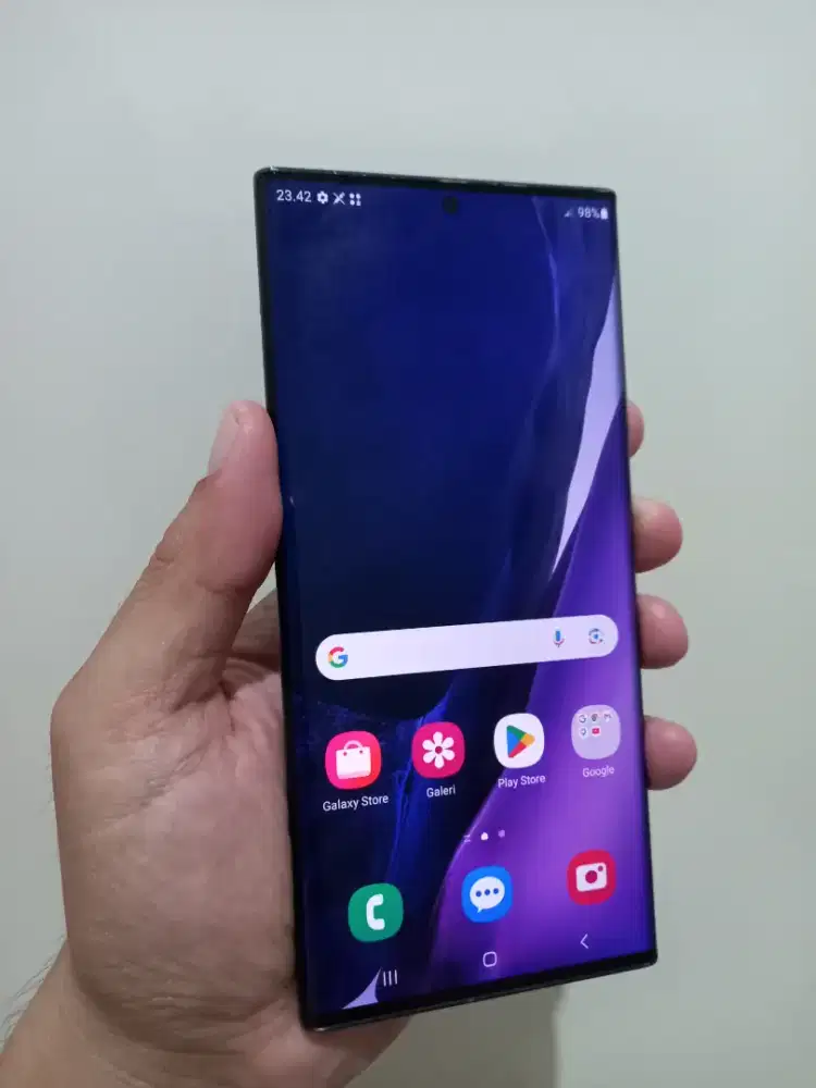 Samsung Galaxy Note 20 Ultra Ram 8/256Gb Fullset ex sein ada minus