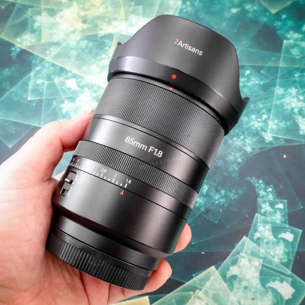 7artisans 85mm F1.8 AF for Sony Fullframe. Fullset Mulus Sekali.