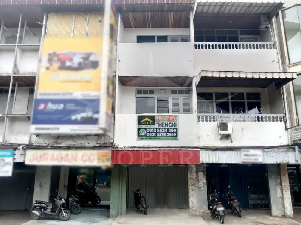 Dibawah Harga Pasar! Ruko 3 Lantai di Pusat Kota, Cepat Dapatkan!