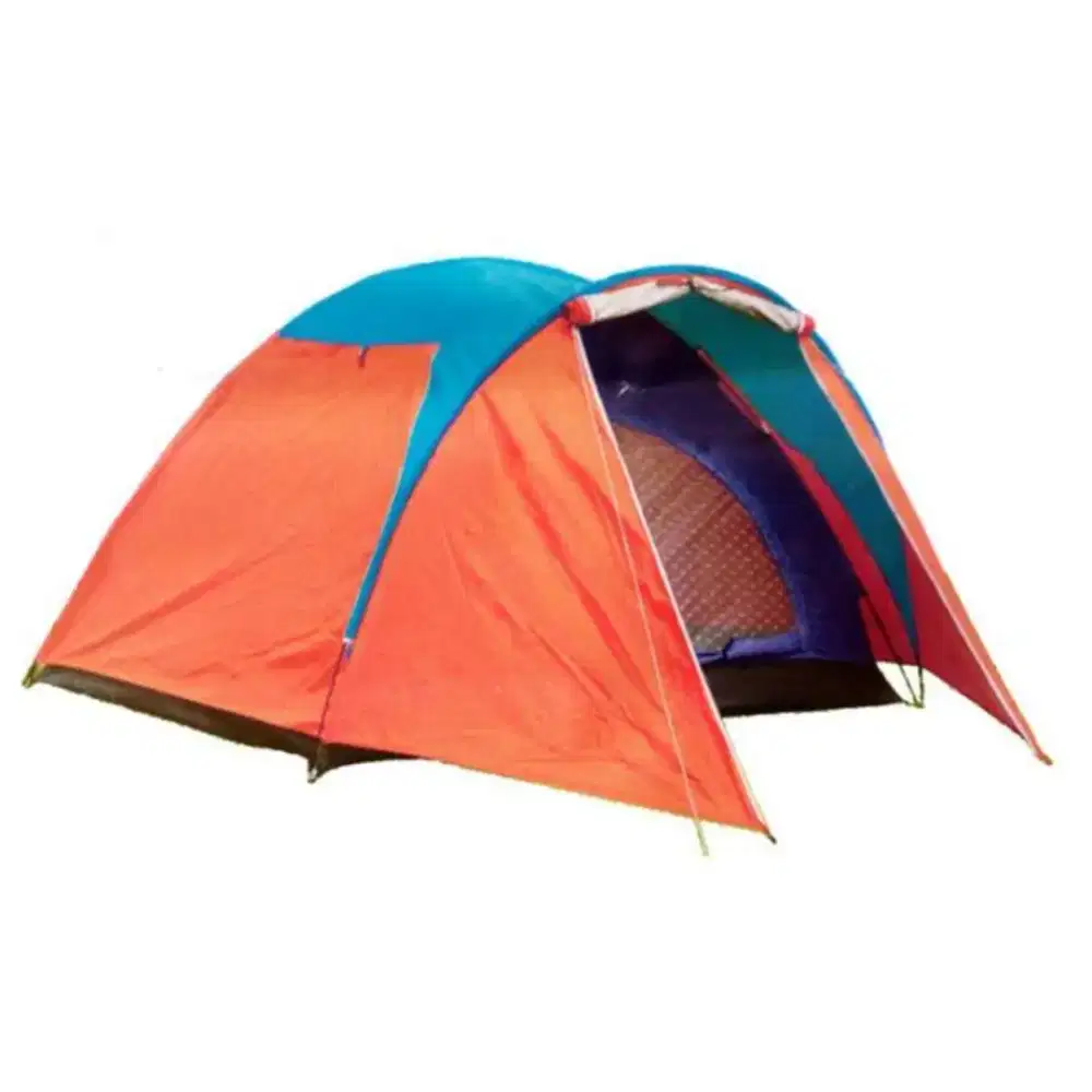 Tenda dome ukuran 2m x 2m doubblayer