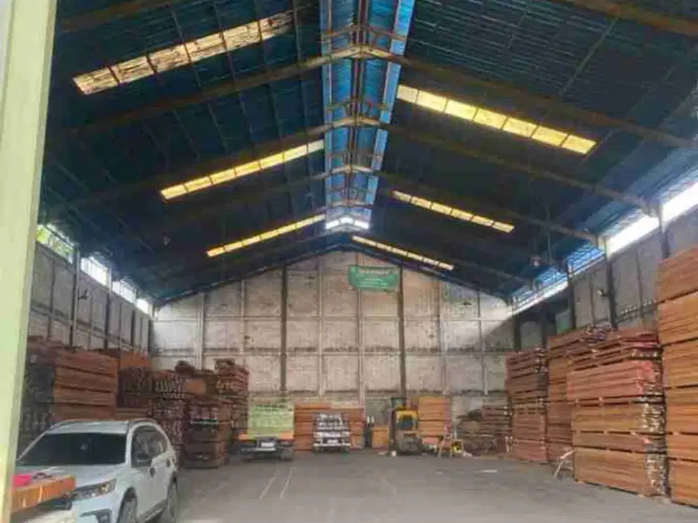 Dijual atau Disewakan Cepat Gudang Akses Container 40ft di Pinggir Jalan Raya Cikupa Tangerang