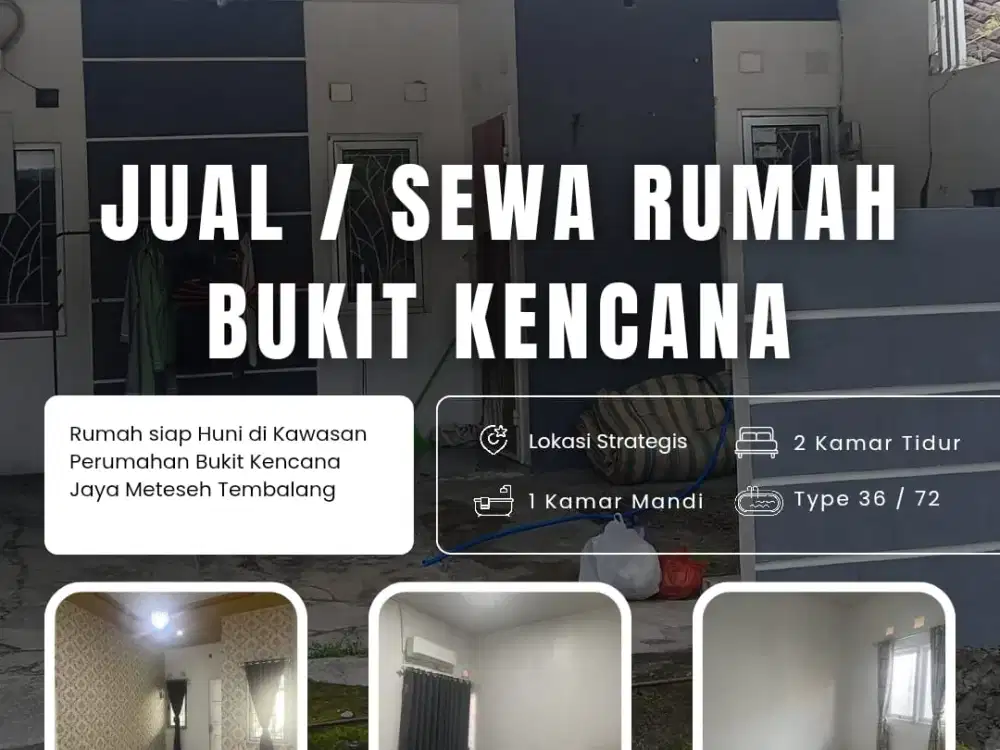Rumah Dalam Cluster Bukit Kencana Jaya Bisa Jual Atau Disewakan