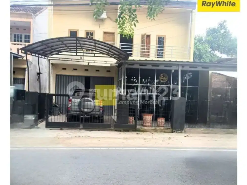 Dijual Rumah + Ruko Berlokasi di Jl. Sultan Haji, Labuhan Ratu, Bandar Lampung