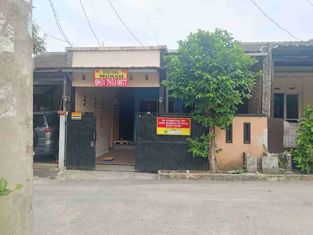 DIJUAL RUMAH CLUSTER TAMAN SERUA BOJONGSARI DEPOK