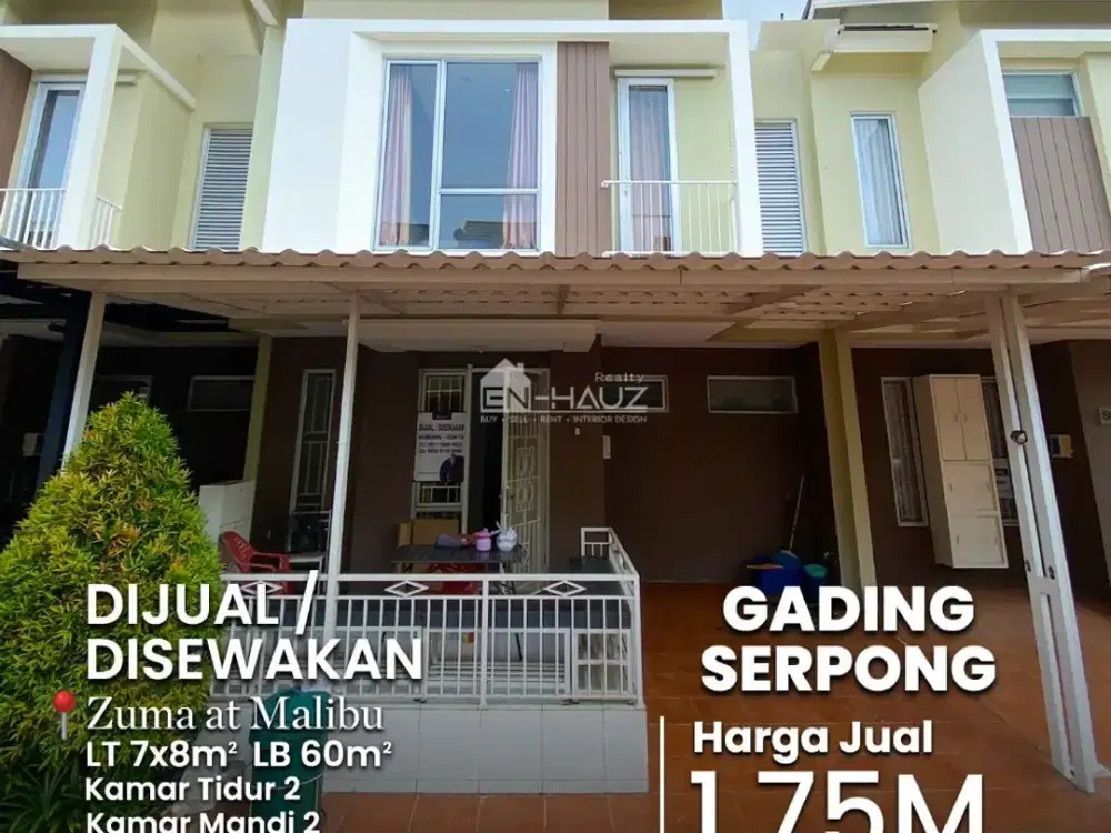 (GT) DIJUAL/DISEWAKAN Zuma @Malibu, Gading Serpong