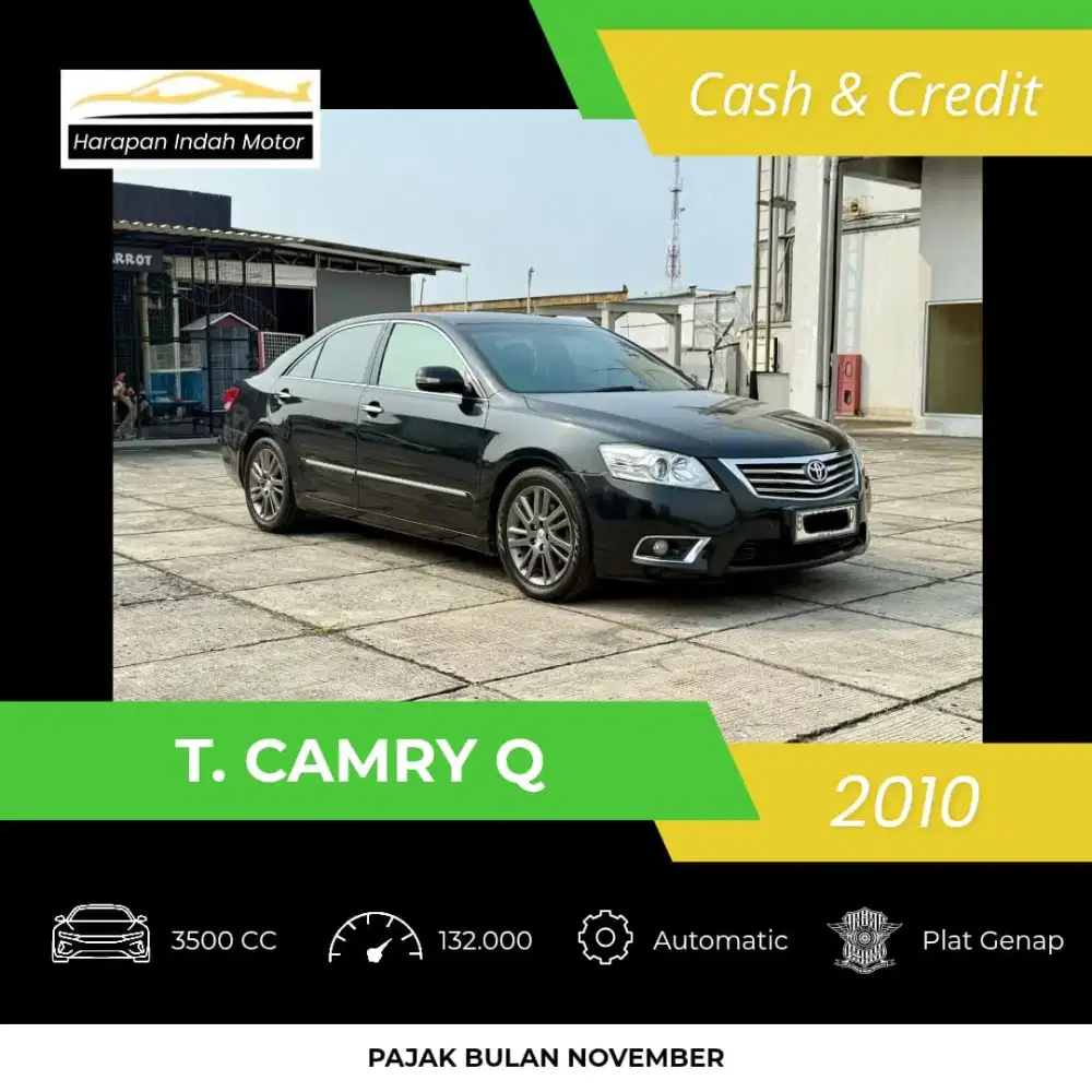 Toyota Camry 3.5 Q 2010 Low KM 132RB