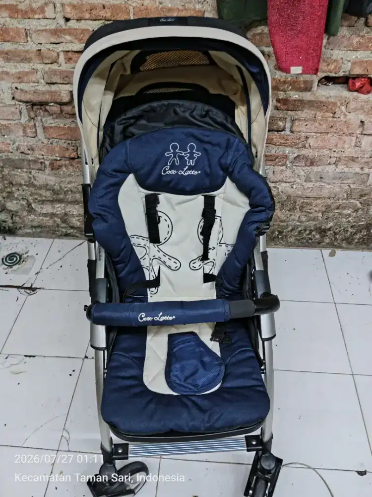 jual dorongan bayi merek coco latte