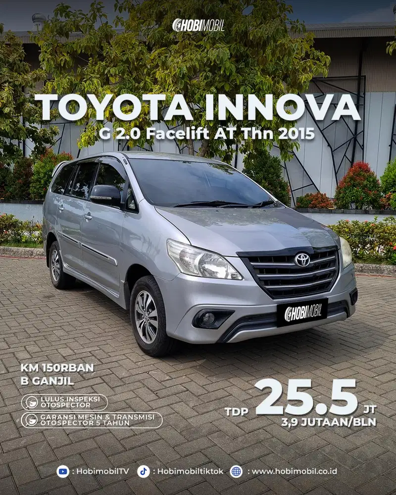 Innova G 2.0 Facelift AT Thn 2015