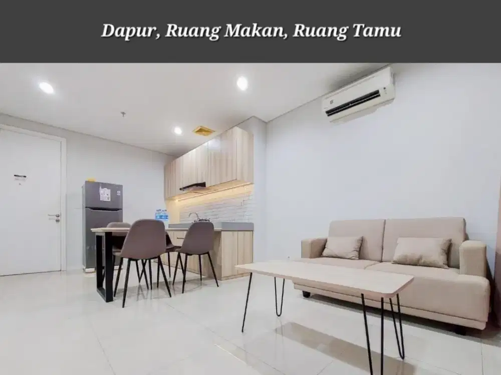 Di Jual Apartment Full Furnished tinggal bawa koper