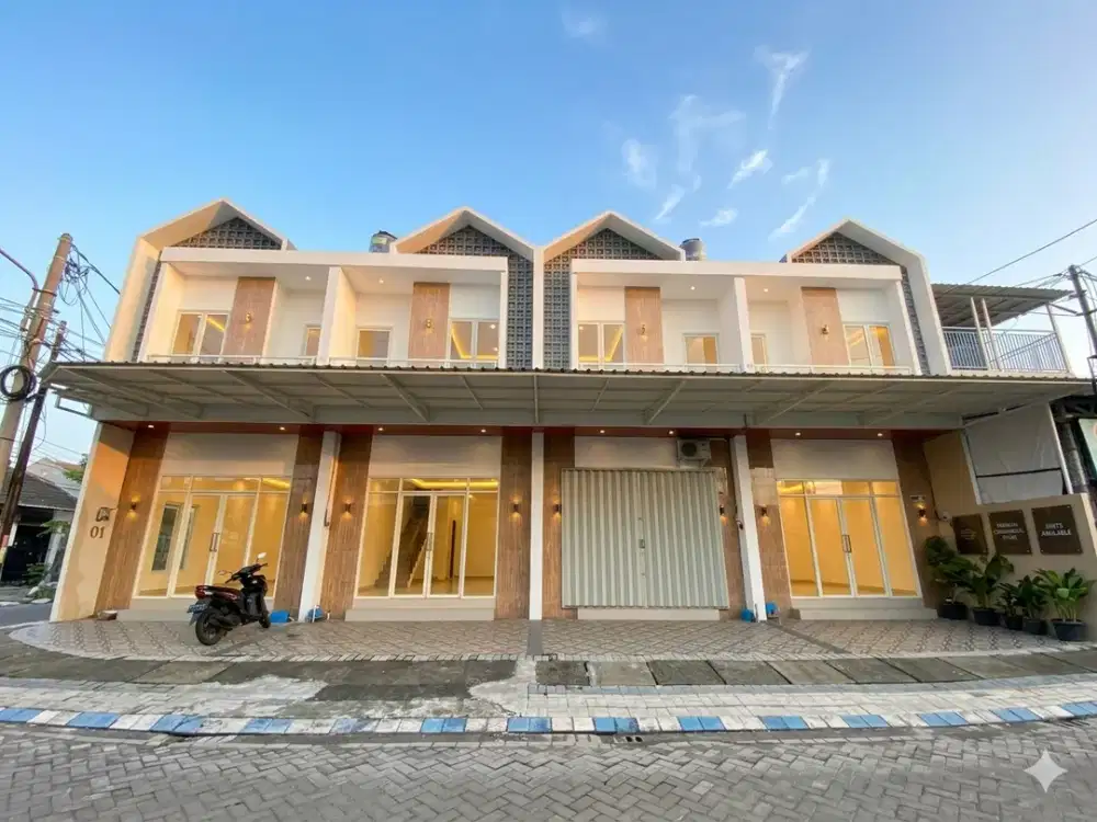 Dijual / Disewakan Ruko Kahuripan Nirwana Sidoarjo Tipe Hook, Pojokan,  Strategis Siap Huni!