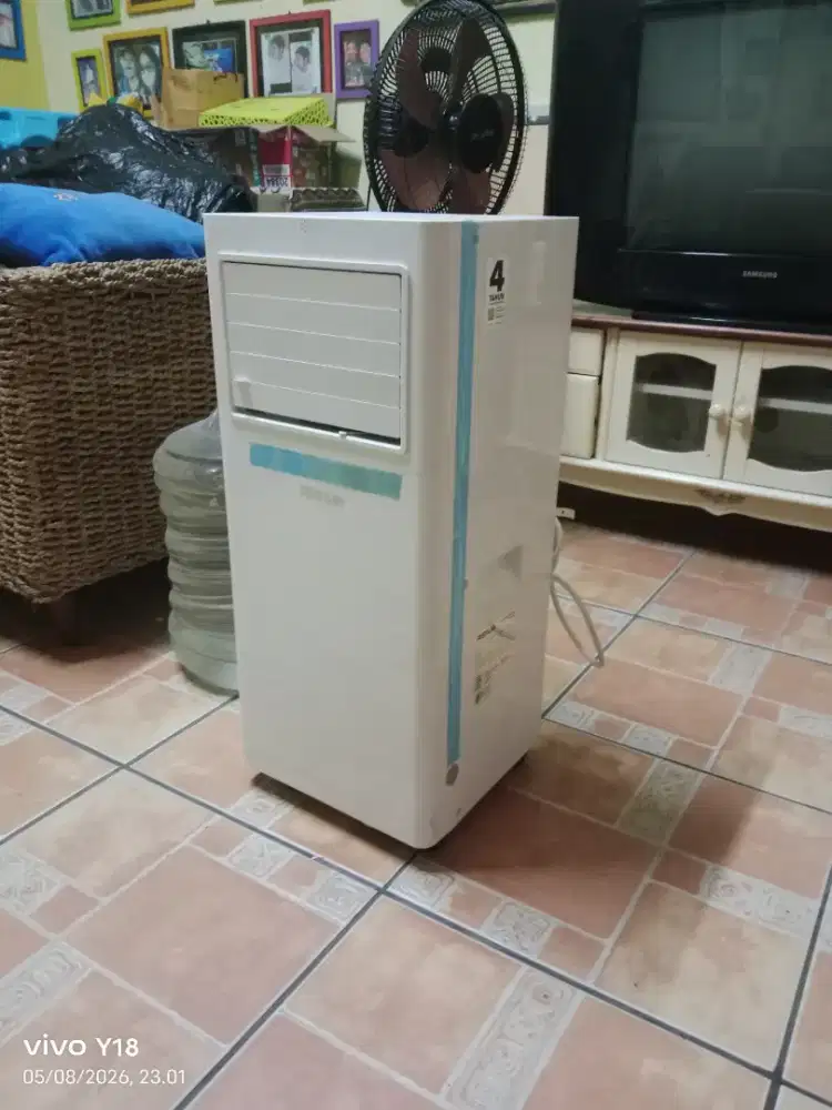 AC portable 1PK masih baru 99 persen, belum dipakai