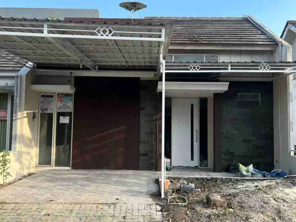 Jual Rmh Citra harmoni baru renovasi dan cat Cluster Greenvile 1,5 lantai
